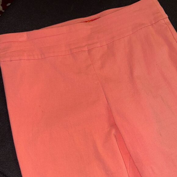 KRAZY LARRY Coral Stretch Pants Size 8 - Picture 4 of 7
